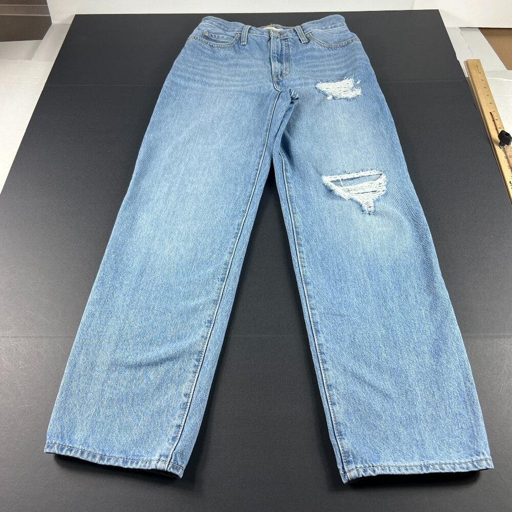 Levi's Light Blue Distressed Women's Flare Jeans